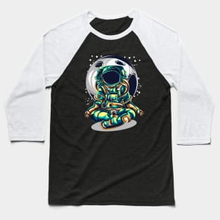 astronaut yoga space Baseball T-Shirt